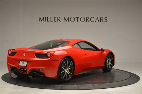 Pre Owned 2014 Ferrari 458 Italia For Sale Miller Motorcars Stock