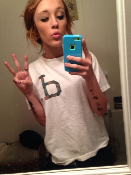 Pap Of You Holding 3 Fingers Up Duck Face And Winking Your Left Eye Mirror Picture Ask