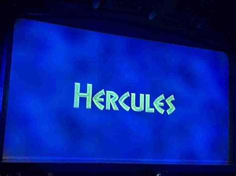Musical Theater Hercules At The Papermill