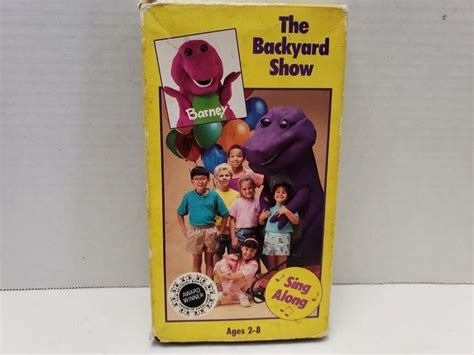 Barney The Backyard Show Vhs 1988 For Sale Online Ebay Barney