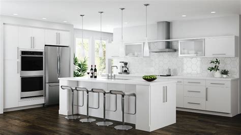 We are aware that cabinetry is a crucial component of every kitchen as it adds a focal point to the kitchen, further enhancing the value of not just the cooking space but the entire home. Edgeley Wall Cabinets in White - Kitchen - The Home Depot ...