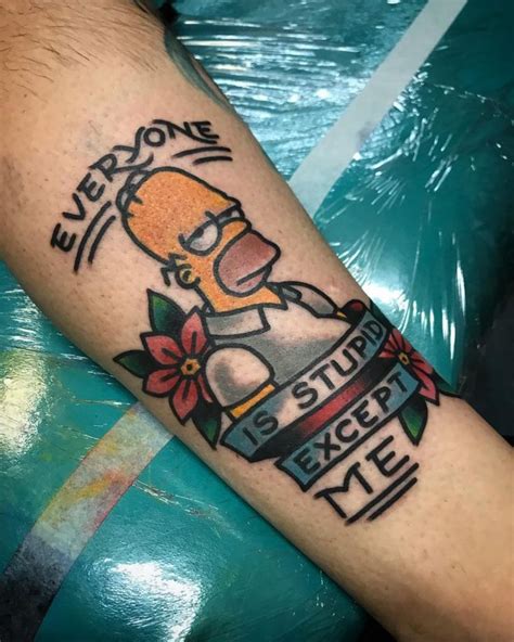 Homer Simpson Vaginal Tattoo Howtodrawanimeeyesibispaint