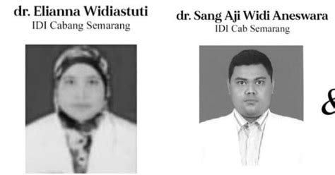Innalillahi Dua Dokter Kakak Beradik Di Semarang Meninggal Karena