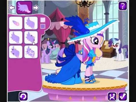 Pony figure comes in a wedding dress outfit and has wings that move and light up. Dress Up Cadence! MLP FiM - YouTube