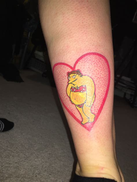 Barney Gumble Tattoo