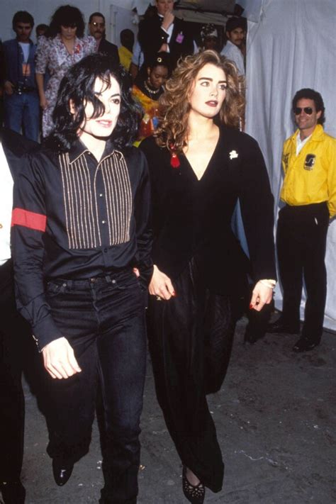 Photo Michael Jackson Et Brooke Shields à Los Angeles Purepeople
