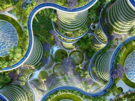 Futuristic Landscaping Designs Vertical Village New Delhi Futuristic