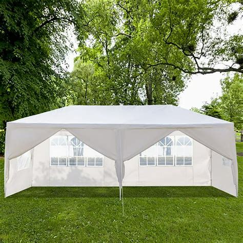 Topcobe 10 X 20 Canopy Tents For Outside Waterproof Six Sides Two