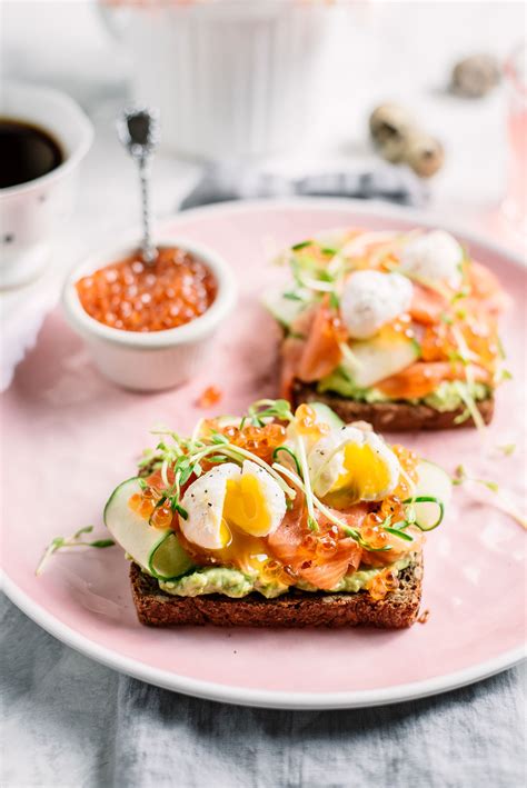 If you are serving these eggs with the other recipes provided as a brunch, a platter of store bought fruit filled dainties will complete. Ultimate Smoked Salmon and Avocado Breakfast Toast ...