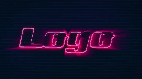 Dubstep Neon Logo After Effects Templates Motion Array