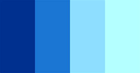 Blue Tones Color Scheme Blue
