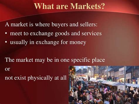 Types Of Markets