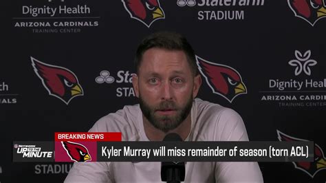 Arizona Cardinals Head Coach Kliff Kingsbury Reacts To Quarterback