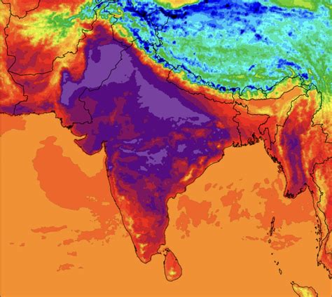 A Heatwave In Asia Affects The 10 Of Earths Population Data4risk