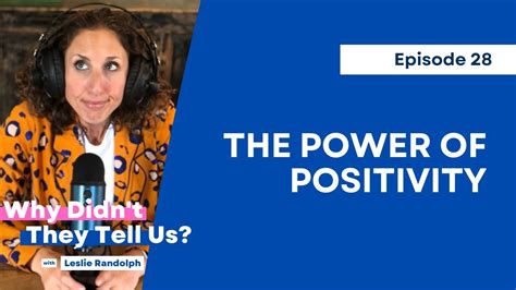The Power of Positivity - YouTube