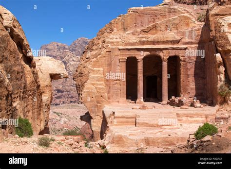The Garden Tomb Inside The Lost City Of Petra Jordan Middle East