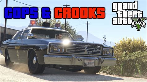 Gta V Cops And Crooks Classic Cop Cars Fivem Youtube