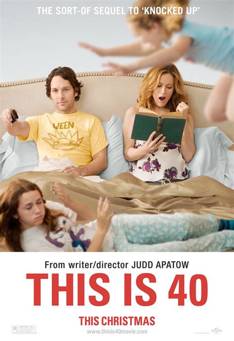 Wild Kids Bored Paul Rudd And Leslie Mann On New This Is 40 Poster