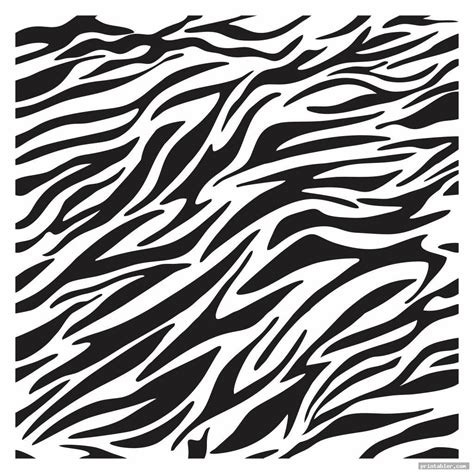 Printable Tiger Stripe Camo Stencil