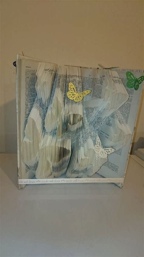 6 Butterflys Folded Book Art Pattern By Katiesfabulousfolds Book Art