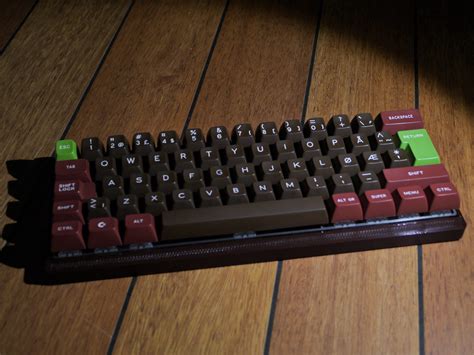 Sa Retro On A Custom 60 Keyboard Mechanicalkeyboards
