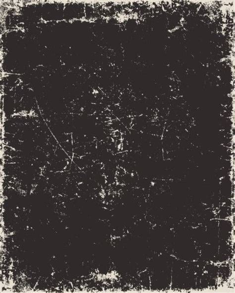 Vector Old Paper Background In Black Color With Scratches Paper