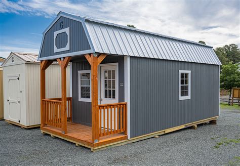 Graceland Lofted Barn Cabin 12′ X 24′ Alto Portable Buildings