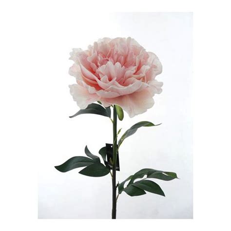 real touch pu pink peony stem 72cm artificial silk flower pink peonies artificial silk