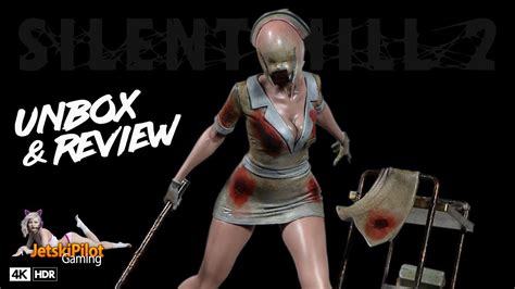 numskull silent hill 2 bubble head nurse limited edition statue unbox and review youtube