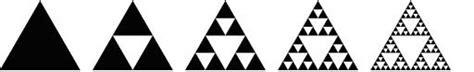 matemática aplicada à Arte Triângulo de Sierpinski