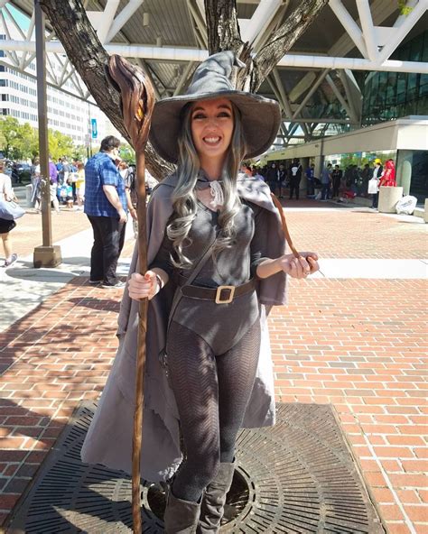 Female Gandalf Cosplay Madeworn By Me Staff And Pipe Handmade With