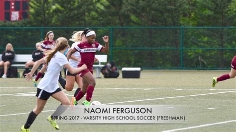 Naomi Ferguson Spring 2017 Varsity High School Soccer Freshman