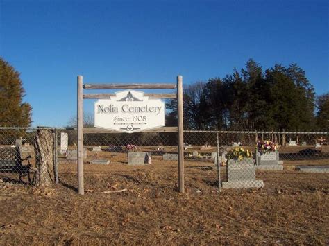 Nolia Cemetery In Nashoba Oklahoma Find A Grave Cemetery