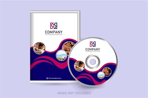 Premium Vector Spa Massage Realistic Dvd Cover And Disk Label Template Professional Branding
