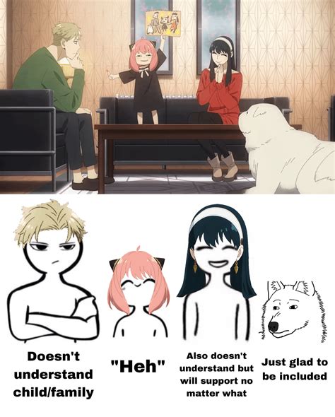 A perfectly normal (spy) family : r/Animemes