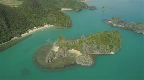 Seascape Of Caramoan Islands Camarines Sur Philippines Stock Footage Video Of Caramoan