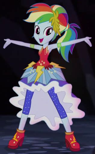 Image Rainbow Dash Crystal Gala Outfit Id Eg4png My Little Pony