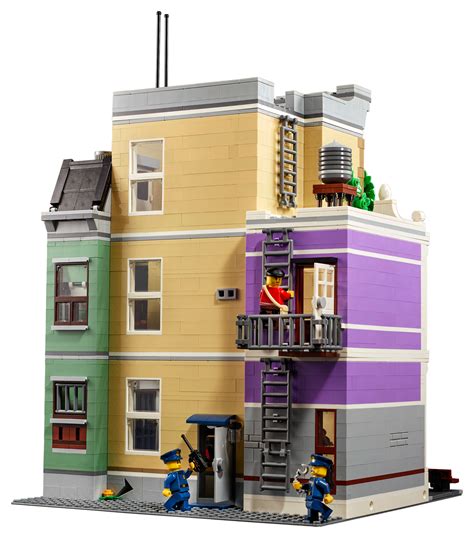 Lego Modular Buildings Collection 10278 Police Station Iz6p0 5 The