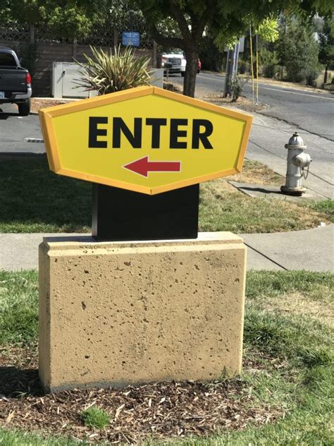 Outdoor Directional Signs Gallery Sequoia Signs Walnut Creek Ca