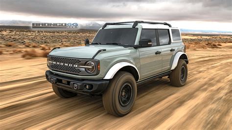 See The 2021 Ford Bronco Sasquatch In All Colors Proudly Wearing White