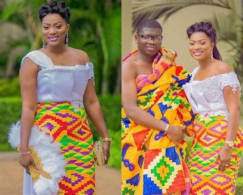 Kente Styles For Ghanaian Bride 2023 Classic Collection Reny Styles