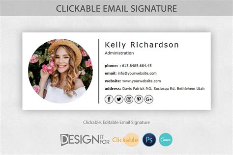 Impress Your Customers With This Professional Email Signature Make
