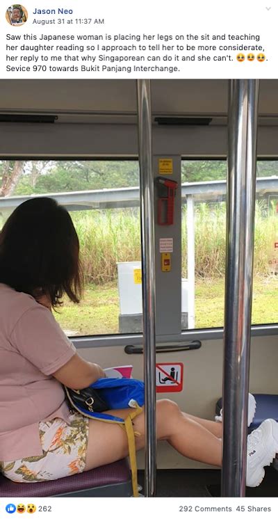 Shots Of Commuters Putting Their Feet On Bus Seats Next To Warning