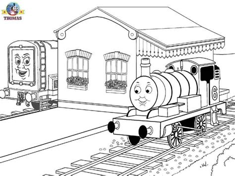 Seen together in this picture are edward, gordon, percy, james, and henry. Thomas the train coloring pictures for kids to print out ...
