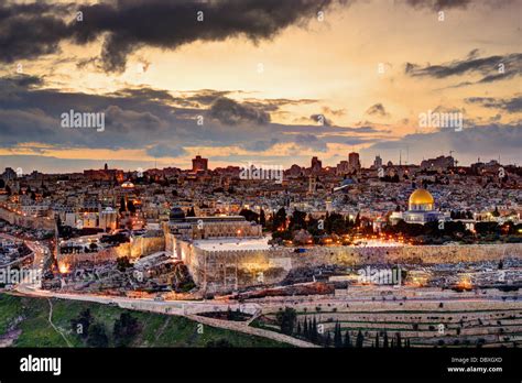 Skyline Jerusalem Hi Res Stock Photography And Images Alamy