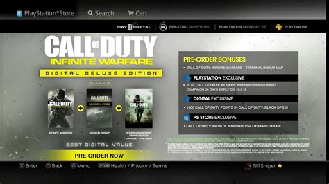 Call Of Duty Infinite Warfare Digital Deluxe Edition Youtube
