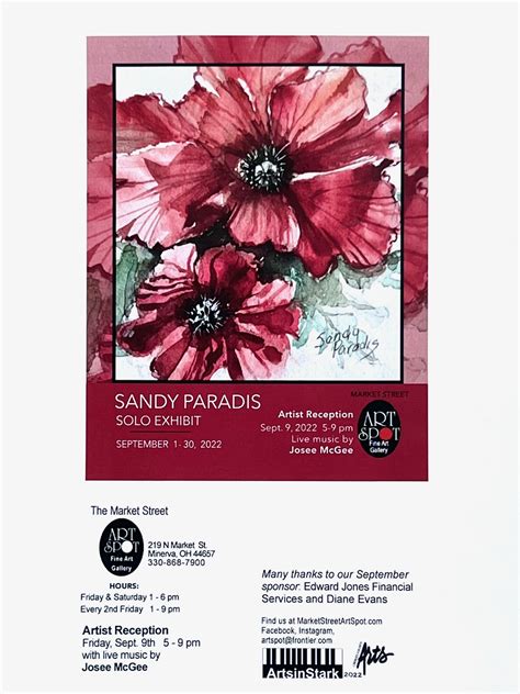 Sandy Paradis Solo Art Exhibition Minerva Art Spot Artsinstark