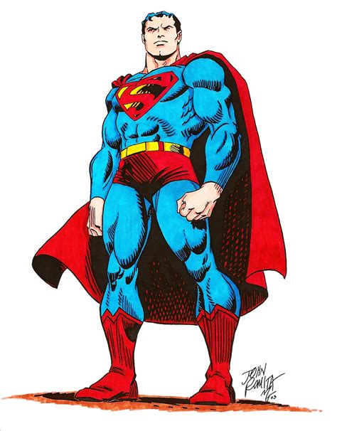 Temporal Flux Infinity — Superman By John Romita Sr Inked By Marc