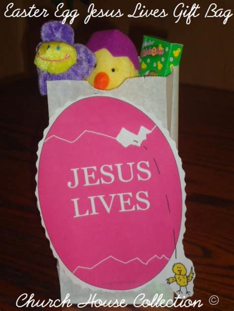 Check spelling or type a new query. Easter Egg Jesus Lives Gift Bag For Kids