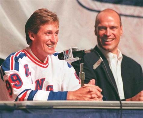 Wayne Gretzky And Mark Messier Wayne Gretzky Mark Messier New York